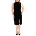 Alexia Admor Womens Velvet Cut-Out Shift Dress