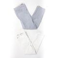 Pre-ownedJ Crew Womens Pants White Blue Size 27 Lot 2