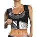 Sauna Vest for Women, Premium Workout Tank Top Slimming Polymer Heat Trapping Sweat Sweat Vest Workout Sauna Tank Tops Shapewear for Weight Loss