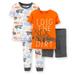 Carters Baby Clothing Outfit Boys 4-Piece Snug Fit Cotton PJs Dig the Dirt