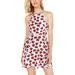 B. Darlin Womens Juniors Floral Print Mini Halter Dress