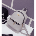 1pc Women Small Backpack Travel Mini PU Leather Girls Ladies Cute Backpacks Shoulder Book School Bag backpack 19*18*10cm