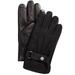 Polo Ralph Lauren Menâ€™s Melton Hybrid Touch-Screen Gloves (Black, L)
