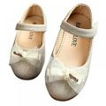 Saient Girls Ballet Flats Shoes Lace Bow Design Princess Soft Soled Shoes