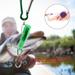 Mgaxyff Retractable Fishing Reel,Retractable Reel Key Chain,3Pcs Fly Fishing Tool Nylon Cord Stopper Retractable Ring Reel Holder Key Chain