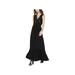 MICHAEL Michael Kors Womens Lace-Up Sleeveless Maxi Dress