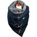 Women's Winter Warm Cat Printed Shawl Scarf Stole Pashmina Neck Wrap Warmer