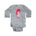 Inktastic Strawberry Girl, Pink Hair, Pink Dress, Pink Shoes Infant Long Sleeve Bodysuit Female