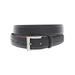 Perry Ellis Mens Timothy Leather Textured Casual Belt