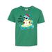 Inktastic I Do What I Want summer snowman surfing Child Short Sleeve T-Shirt Unisex Retro Heather Green XS