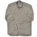 Tag Safari Men's Khaki Size X-Large Trail Long Sleeve Shirt w Chest Pockets
