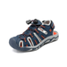 DREAM PAIRS Kids Summer Sandals Boys Girls Outdoor Sports Sandals Walking Shoes 160912-K NAVY/LIGHT/GREY/ORANGE Size 5