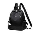 Women s Girls Backpack Oxford Cloth Rucksack School Travel Shoulder Bag Backpack with Pendant