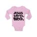 Awkward Styles Jesus Saves Baby Bodysuit Long Sleeve Tops for Newborn Baby Christian Clothes for Baby Boys Christian Bodysuits for Baby Girls Jesus Clothing for Baby Kids Jesus Saves Bro One Piece