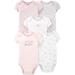 Carters Baby Girls 5-pk. Mommy Makes Me Smile Bodysuits