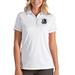 Dallas Mavericks Antigua Women's Salute Polo - White/Silver