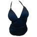 Victoria's Secret One-Piece Halter Swimsuit Ruched Push-Up Swimwear