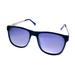 Fila Mens Square Black Blue Sunglass , Smoke Gradient Lens SF9287 0Z42