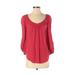 Pre-Owned Maeve by Anthropologie Women's Size 4 3/4 Sleeve Blouse