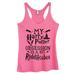 Womenâ€™s Triblend Tank Top â€œMy Harry Potter Obsession Is A Bit Riddikulusâ€� Harry Potter Tank Top X-Small, Pink