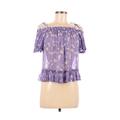 Pre-Owned Ulla Johnson Women's Size 2 Short Sleeve Silk Top