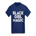 CafePress - Black Girl Magic - Kids Dark T-Shirt