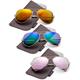 Polarized Aviator Sunglasses Mirrored Lens Classic Aviator Polarized Sunglasses Small