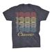 32Nd Birthday Gift T-Shirt - Retro Birthday - Classic 1988-003-Dk. Heather-Sm