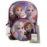 Frozen 2 16" Backpack with Shaped Lunch Bag Bones 3pk Pen