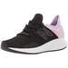 New Balance Women's Fresh Foam Roav V1 Sneaker, Black/Dark Violet Glo/Magnet, 11 M US