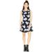 Made For Impulse Women's Sleeveless Floral-Print Cutout Floral Dress Xs
