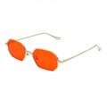 Women Sunglasses Brand Designer Vintage Square Metal Eyewear Honey Bee Accessories Gradient Colors Lenses Sunglasses UV400