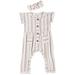 Jessica Simpson Baby Girls Vertical Stripe Romper