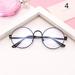 1 Pcs Vintage Eyewears Glasses Clear Lens Metal Frame Dustproof Lightweight Decoration New