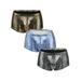 HIMONE Mens Snakeskin Boxer Briefs Underwear Breathable Colorful Boys Underwear Boxer Briefs for Men Pack M L XL XXL