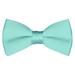 Men's Bow Tie Solid Color Wedding Ties Adjustable Pre-Tied Formal Tuxedo Bowties