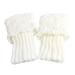 IOAOAI Cuffs Socks,1 Pair Winter Women Cuffed Crochet Boot Cuffs Socks Knit Toppers Elastic Leg Warmers, Socks & Hosiery
