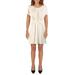 French Connection Womens Ravenna Tie-Waist Jersey Shift Dress