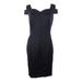 Calvin Klein Women's Cold-Shoulder Sweetheart Dress