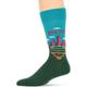 Hot Sox mens Travel Series Novelty Crew Socks