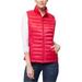 Womens Vest Hibiscus Packable Puffer Front-Zip XL