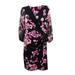 INC International Concepts Women's Printed Woven Wrap Dress (M, Astrid Floral)