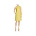 Lafayette 148 New York Womens Suzanne Woven Wear To Work Sheath Dress