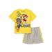 Paw Patrol Baby Boy & Toddler Boy T-Shirt & Mesh Shorts Outfit Set, 2-Piece (12M-4T)