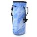 Water Bottle Carrier,Insulated Neoprene Water Gym Travel Bottle Holder Bag Protector Sleeve Case Pouch Cover 0.6L or 0.75L, Great for Stainless Steel and Plastic Bottles (Blue Marble)