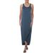 Nic + Zoe Womens Boardwalk Sleeveless Daytime Maxi Dress