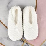 UKAP 1-2 Pair Ladies Ballerina Slippers Ladies Ballet Slippers Warm Non Slip Shoes