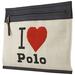 Polo Ralph Lauren Multicolor Clutch Bag With Red Heart