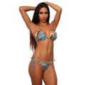 Women's True Timber Ruffled Bikini Swimwear Swimsuit