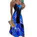LAPA Womens Spaghetti Sleeveless Casual Long Maxi Dress V-neck Evening Party Holiday Boho Beach Dresses Sundress